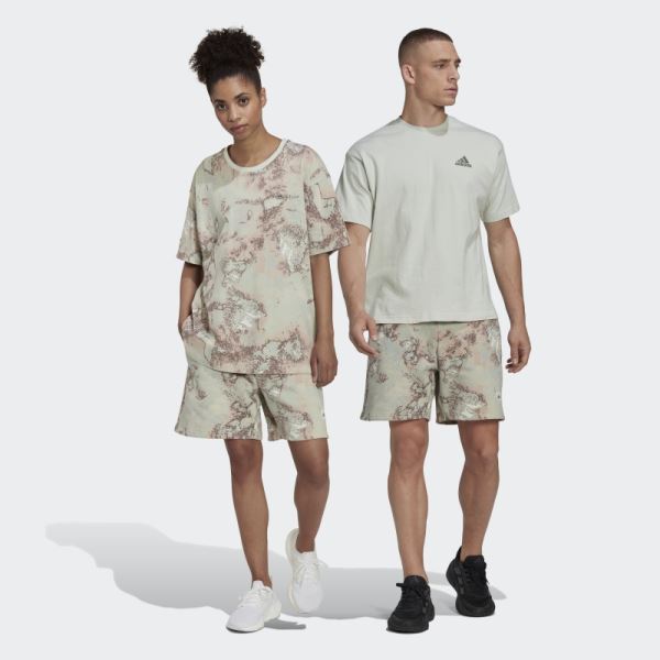 Adidas Green Parley Shorts (Gender Neutral)