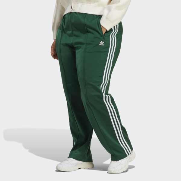 Adicolor Classics Firebird Track Pants (Plus Size) Dark Green Adidas