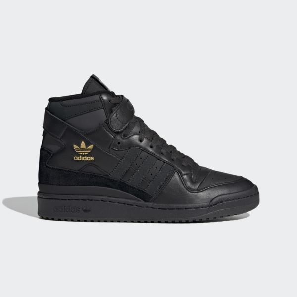 Adidas Black Forum 84 High Shoes