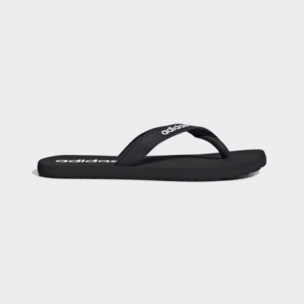 Black Eezay Flip-Flops Adidas