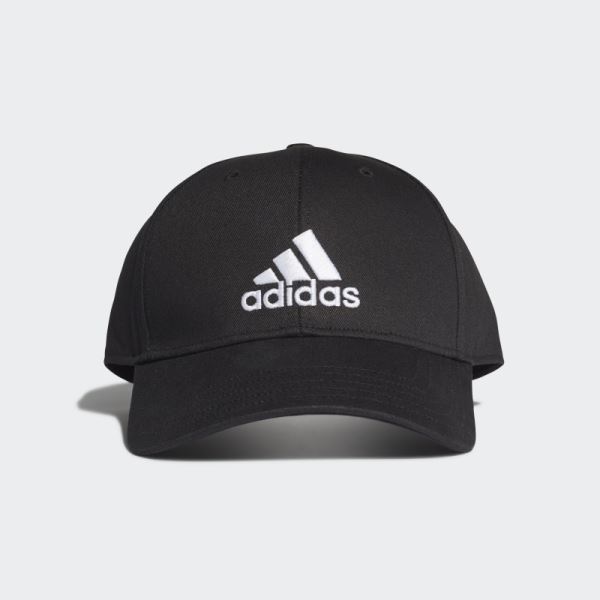 Adidas Black COTTON BASEBALL CAP