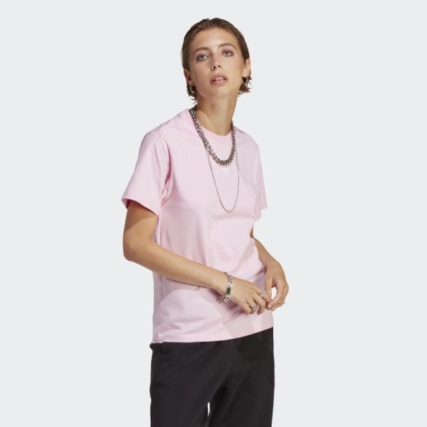Adidas True Pink Adicolor Essentials Regular T-Shirt