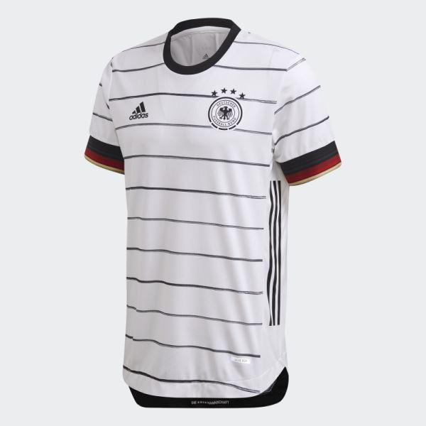 White Germany Home Authentic Jersey Adidas