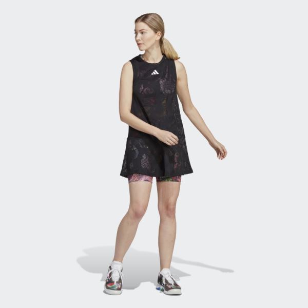 Black Adidas Melbourne Tennis Dress