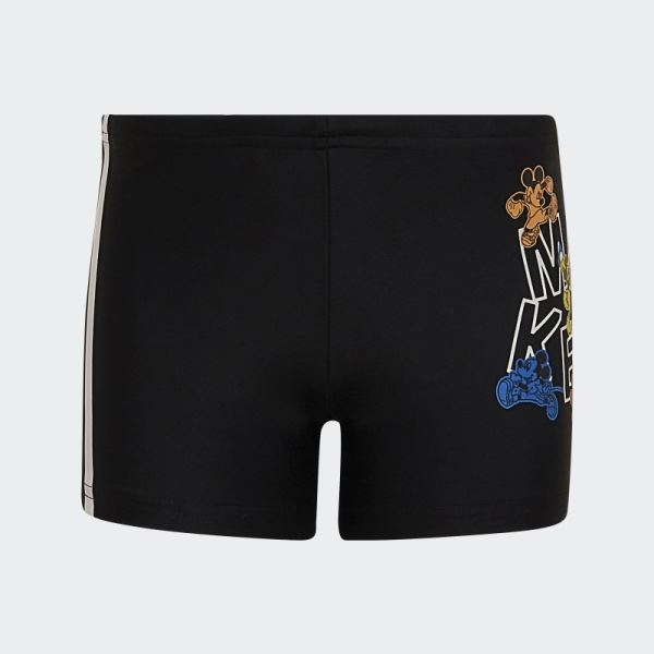 Black Fashion Adidas x Disney Mickey Swim Boxers