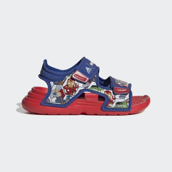 Adidas x Marvel AltaSwim Super Hero Adventures Sandals Fashion Red