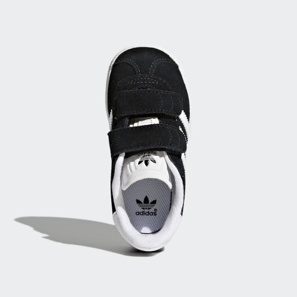 Adidas Gazelle Shoes Black/White