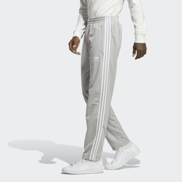 Adidas Grey Adicolor Classics Firebird Track Pants