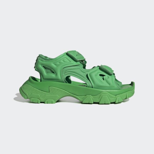 Adidas by Stella McCartney HIKA Outdoor Sandals Rich Green Fashion