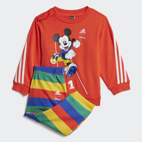 Red Hot Adidas x Disney Mickey Mouse Jogger