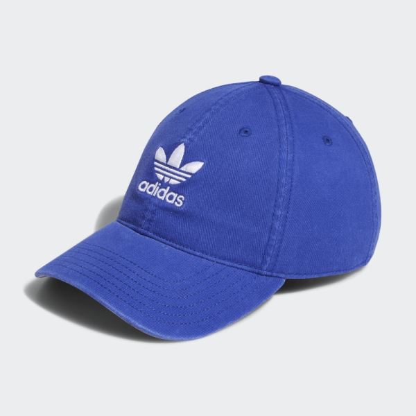 Blue Relaxed Strap-Back Hat Adidas