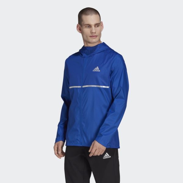 Adidas Own the Run Jacket Royal Blue