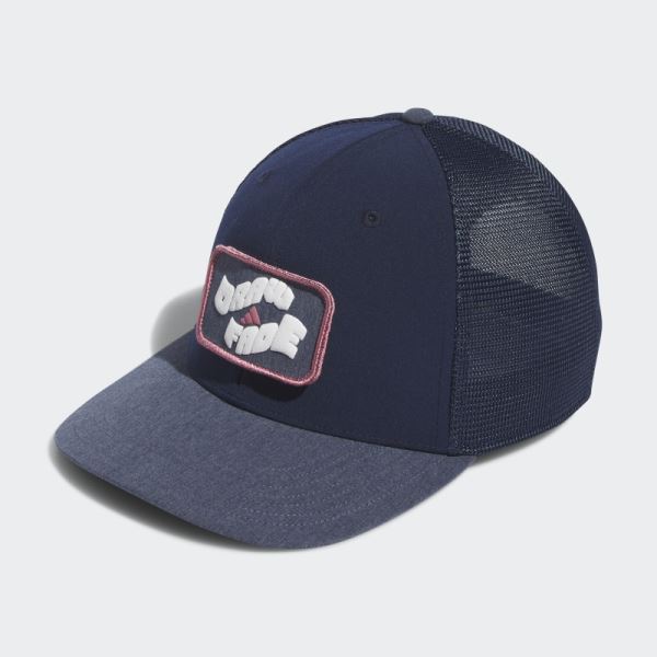 Two-in-One Hat with Removable Patch Adidas Navy