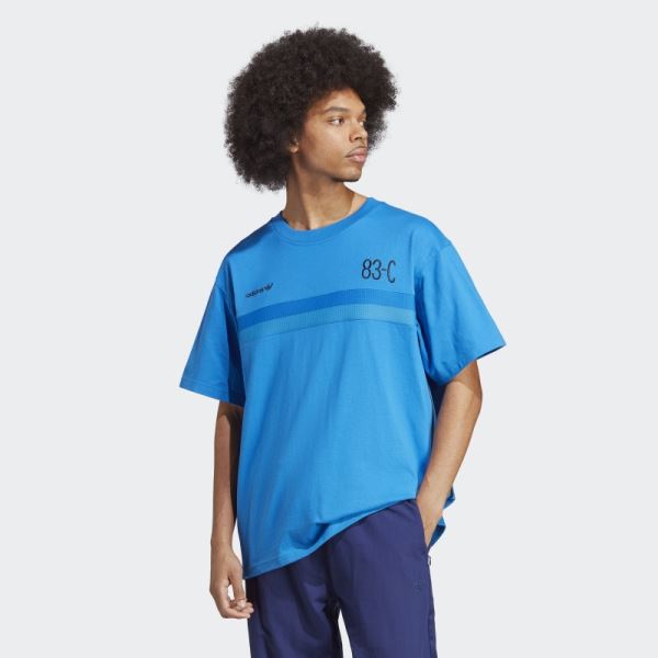 83-C T-Shirt Blue Bird Adidas