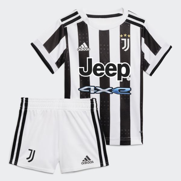 Adidas White Juventus 21/22 Home Baby Kit