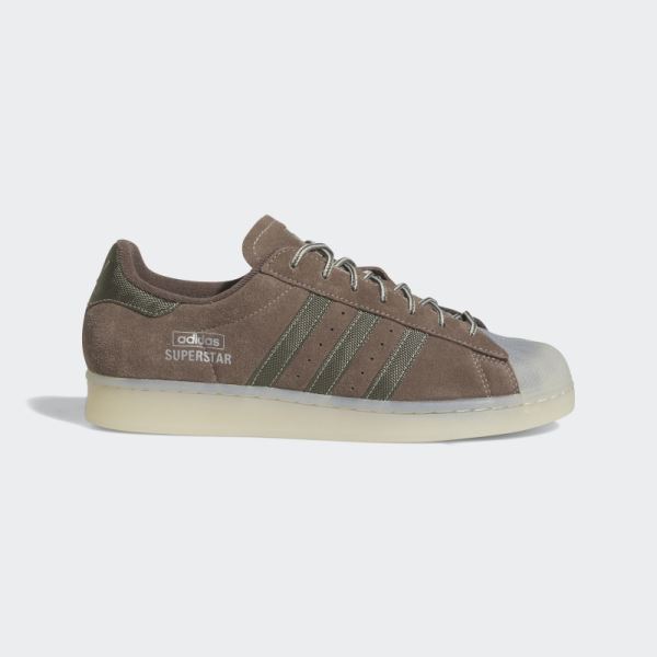 Earth Adidas Superstar Shoes