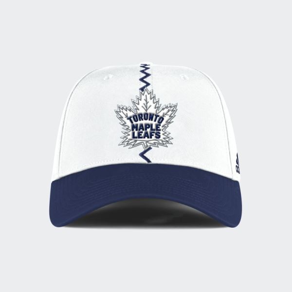 Adidas Maple Leafs Reverse Retro Stretch Hat White