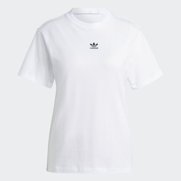 White Adidas Adicolor Essentials Regular T-Shirt