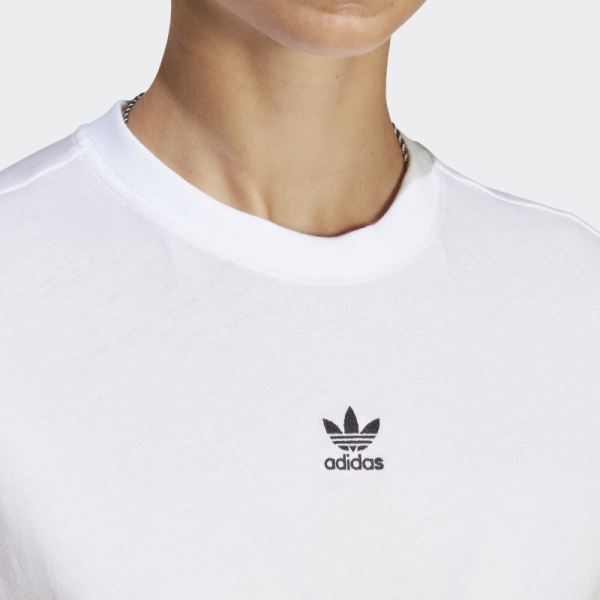White Adidas Adicolor Essentials Regular T-Shirt
