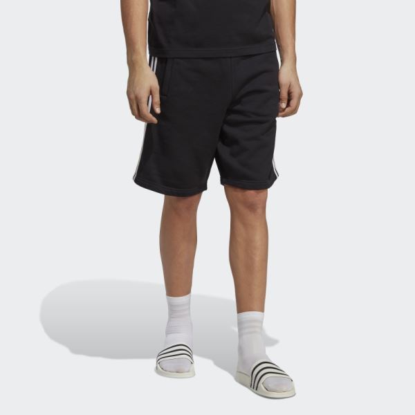 Adicolor Classics 3-Stripes Sweat Shorts Black Adidas