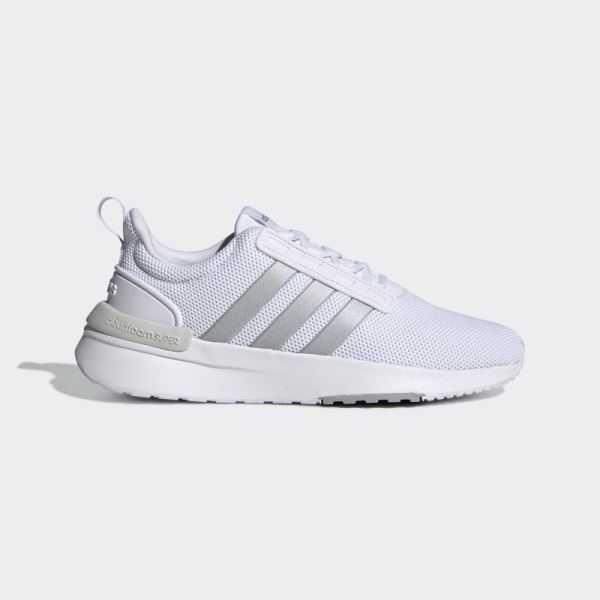 Silver Adidas Racer TR21 Shoes