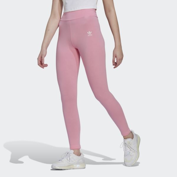 Adidas Pink Adicolor Essentials Tights