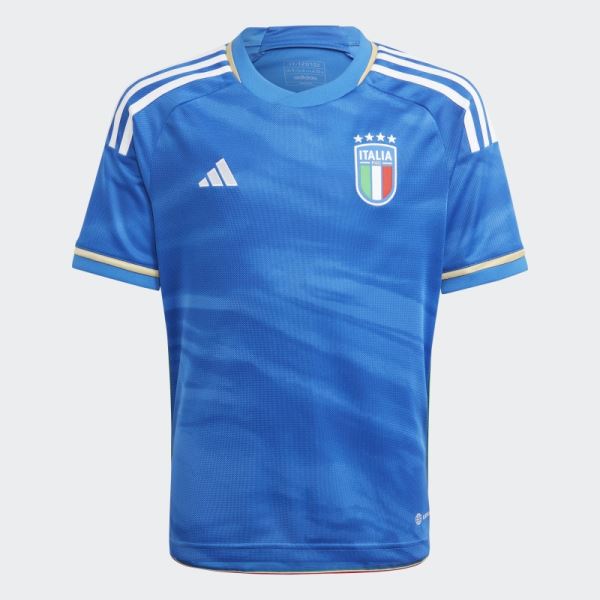 Blue Adidas Italy 23 Home Jersey Fashion