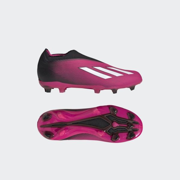 Adidas Pink X Speedportal+ Firm Ground Cleats