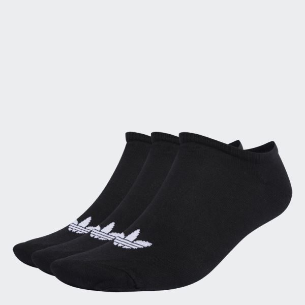 TREFOIL LINER SOCKS - 3 PAIRS Adidas Black