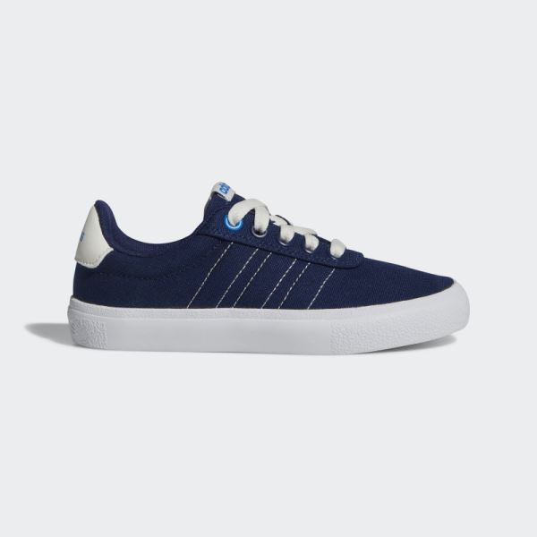 Dark Blue Adidas VULCRAID3R Skateboarding Shoes