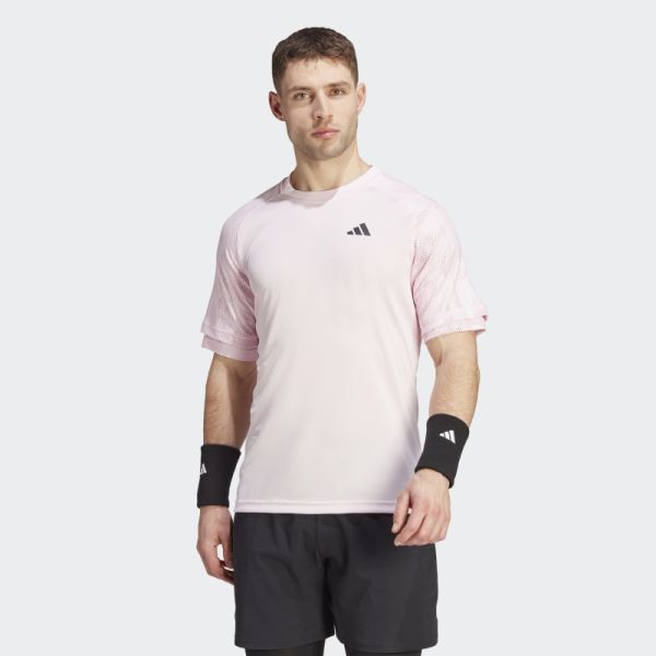 Melbourne Tennis HEAT.RDY Raglan T-Shirt Adidas Pink