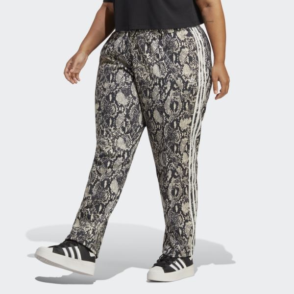 Black Python Track Pants (Plus Size) Adidas
