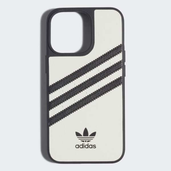 White Adidas OR Moulded Case PU for iPhone 13/13 Pro Fashion