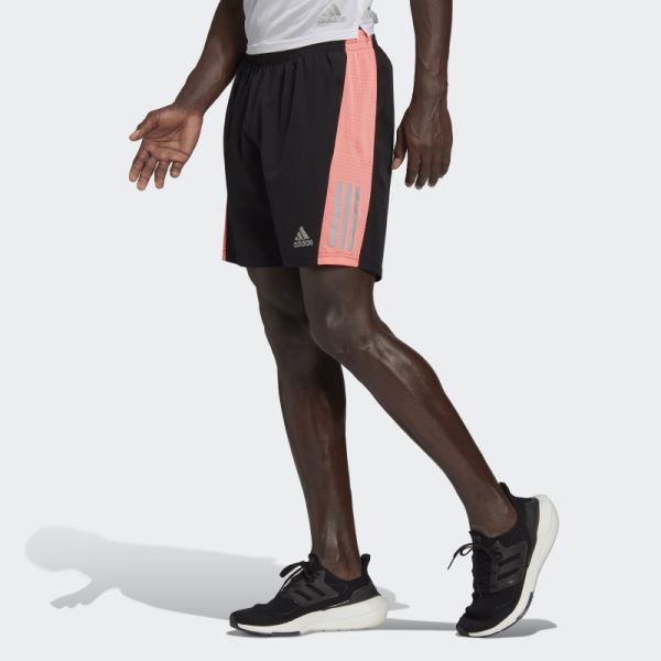 Adidas Own the Run Shorts Acid Red