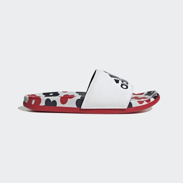Adidas Adilette Comfort Slides Scarlet