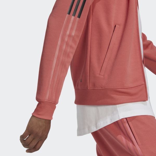 3-Stripes Fitted Track Top Adidas Red