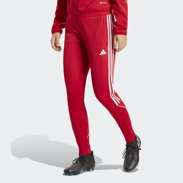 Red Adidas Tiro 23 League Pants
