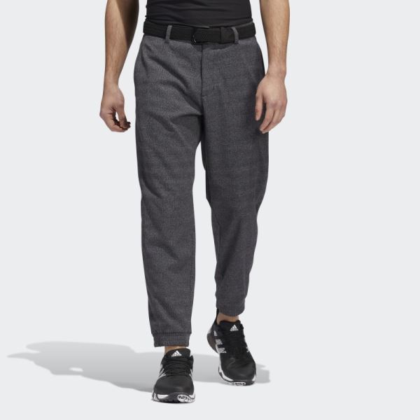 Adidas Black Go-To Fall Weight Tracksuit Bottoms