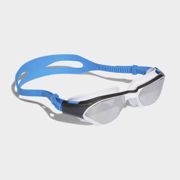 Multicolor Adidas persistar 180 mirrored swim goggle