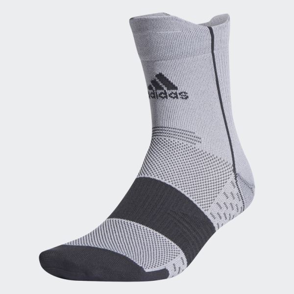 White Adidas Adizero Ankle Socks