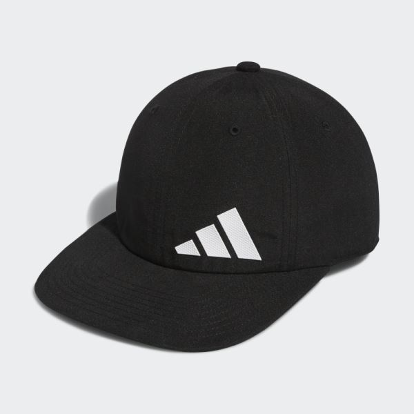 Offset 3-Bar Snapback Hat Black Adidas