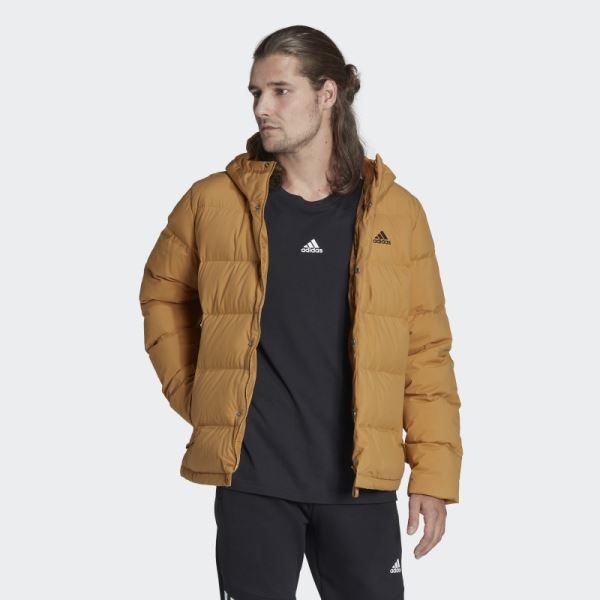 Mesa Helionic Hooded Down Jacket Adidas