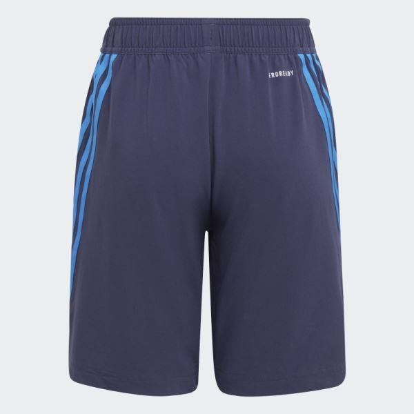 Navy Adidas AEROREADY Primegreen 3-Stripes Woven Shorts