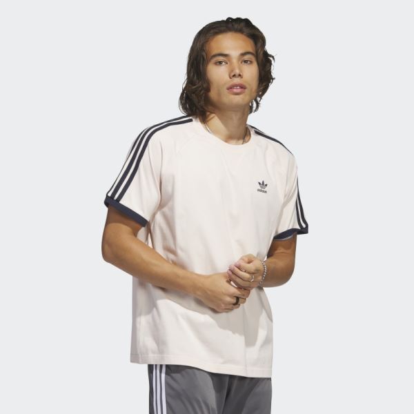 Adidas SST 3-Stripes T-Shirt Quartz