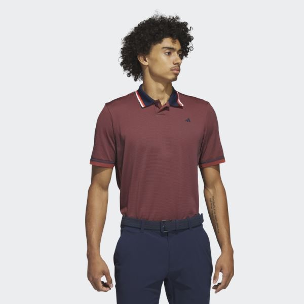 Navy Ultimate365 Tour PRIMEKNIT Golf Polo Shirt Adidas