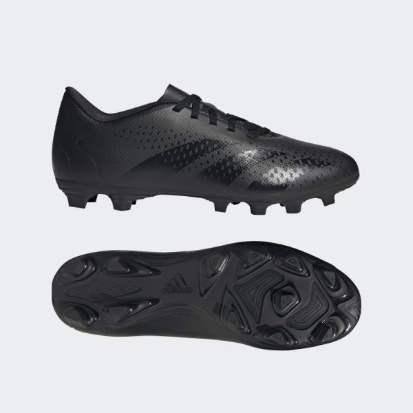 Black Predator Accuracy.4 Flexible Ground Soccer Cleats Adidas