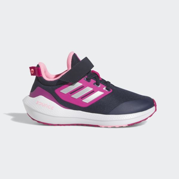 EQ21 Run 2.0 Bounce Sport Running Elastic Lace with Top Strap Shoes Ink Adidas
